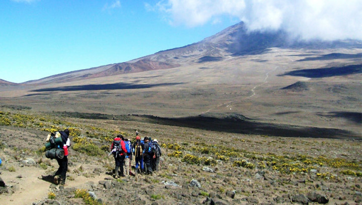 Kilimanjaro hike via…